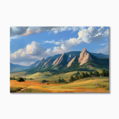 Flatirons Boulder Colorado