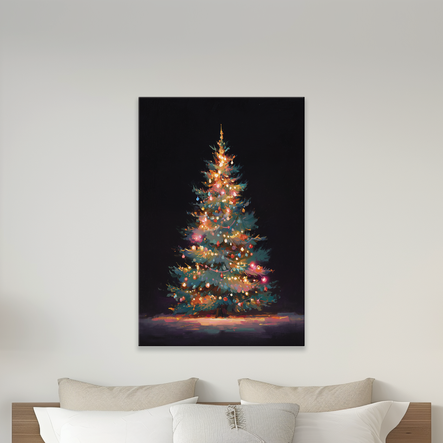 Glowing Christmas Tree