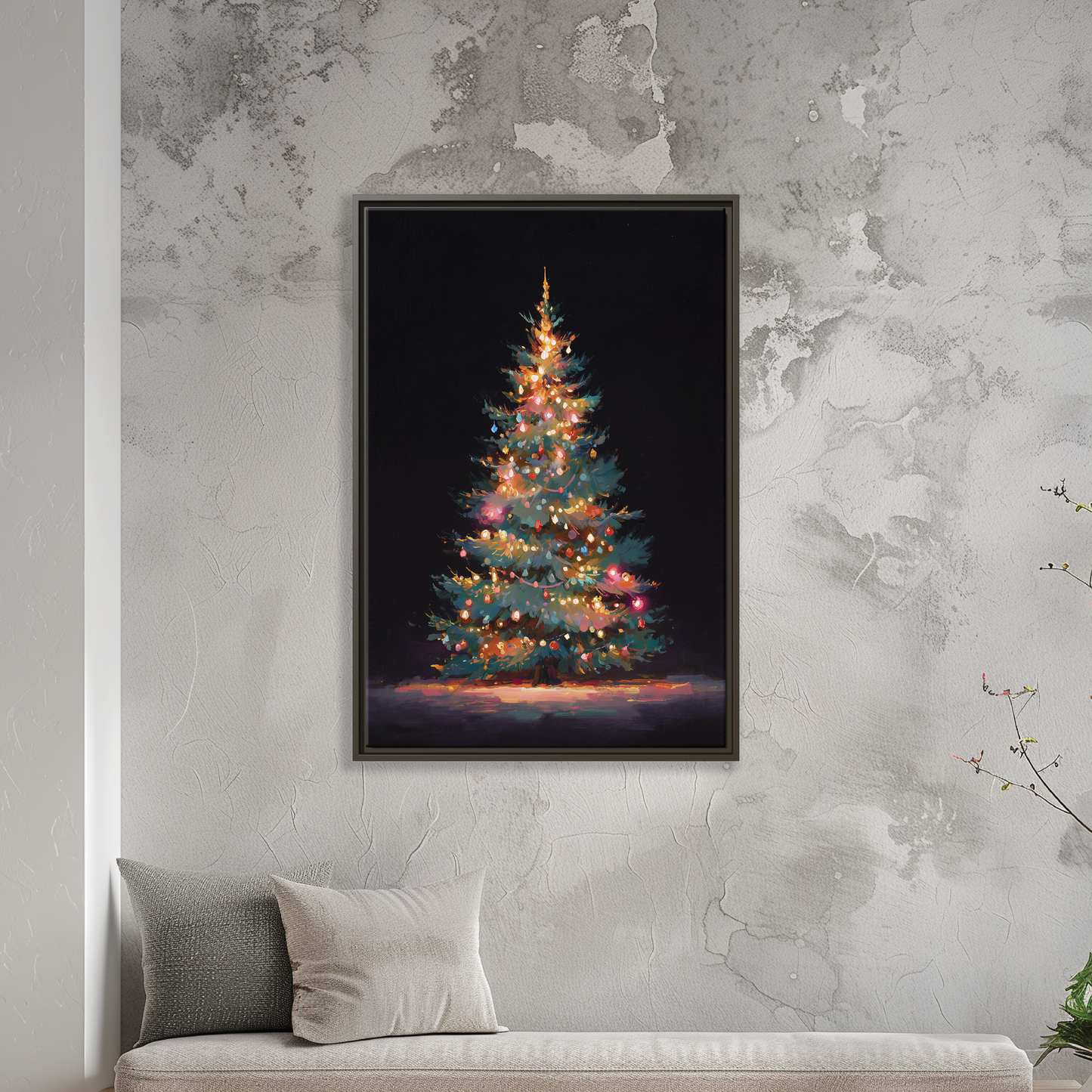 Glowing Christmas Tree