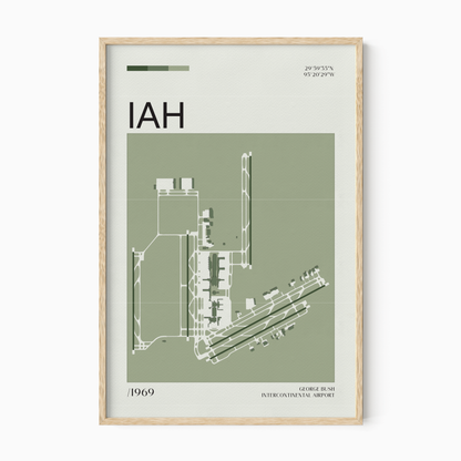 George Bush Intercontinental Airport Map