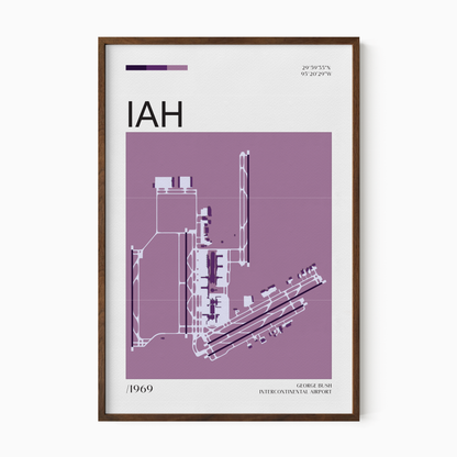 George Bush Intercontinental Airport Map