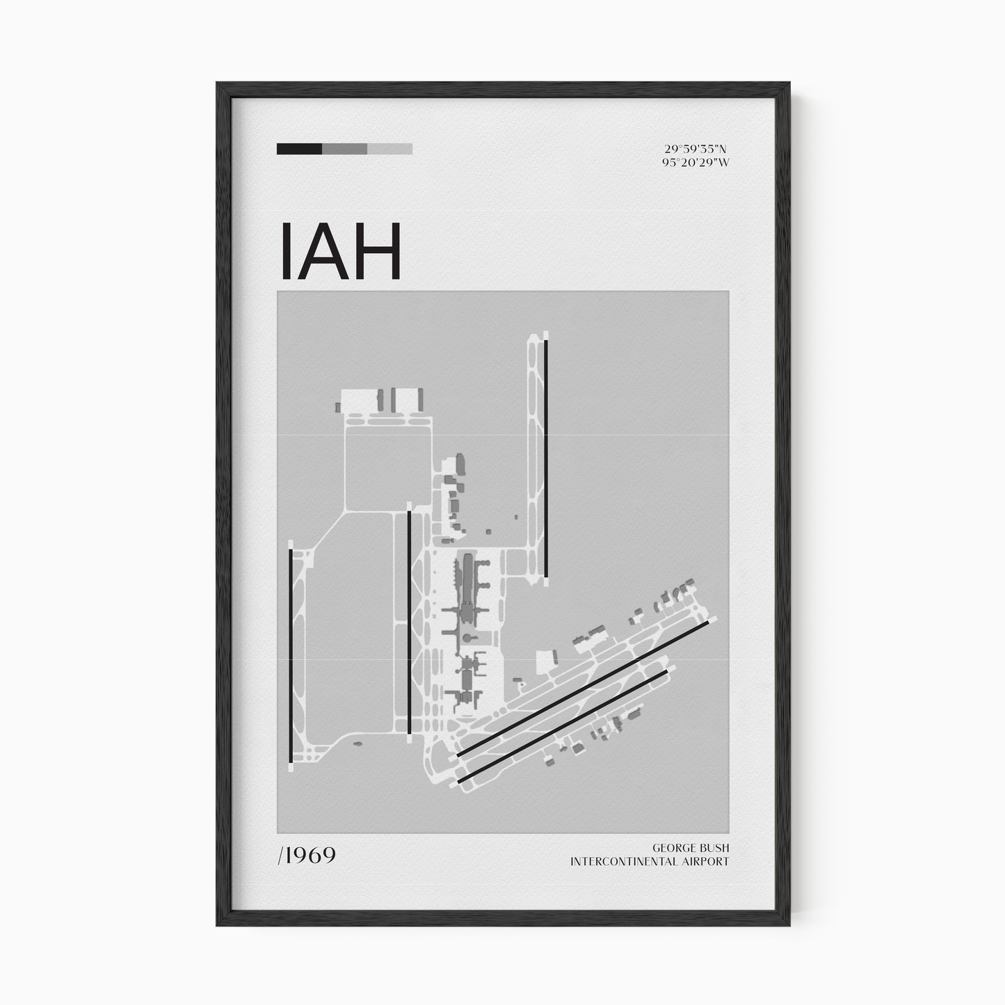 George Bush Intercontinental Airport Map