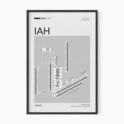 George Bush Intercontinental Airport Map
