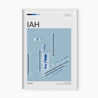 George Bush Intercontinental Airport Map
