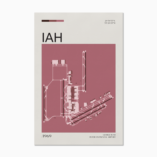 George Bush Intercontinental Airport Map
