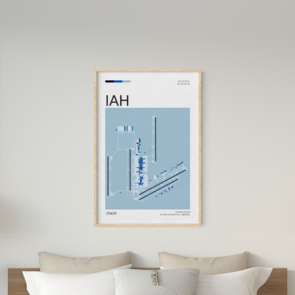 George Bush Intercontinental Airport Map