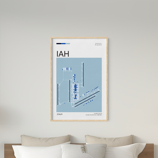 George Bush Intercontinental Airport Map
