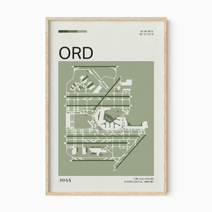 Chicago O'Hare International Airport Map