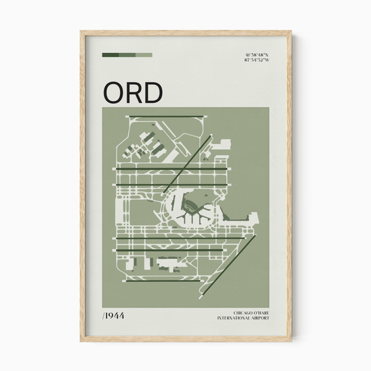 Chicago O'Hare International Airport Map