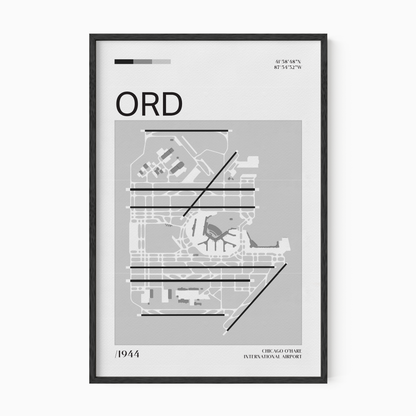 Chicago O'Hare International Airport Map